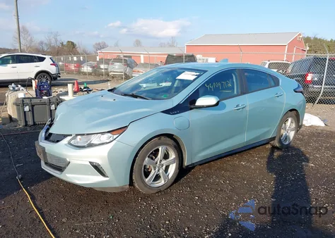 2018 Chevrolet Volt Lt z USA, uszkodzony, nr VIN 1G1RC6S59JU118352